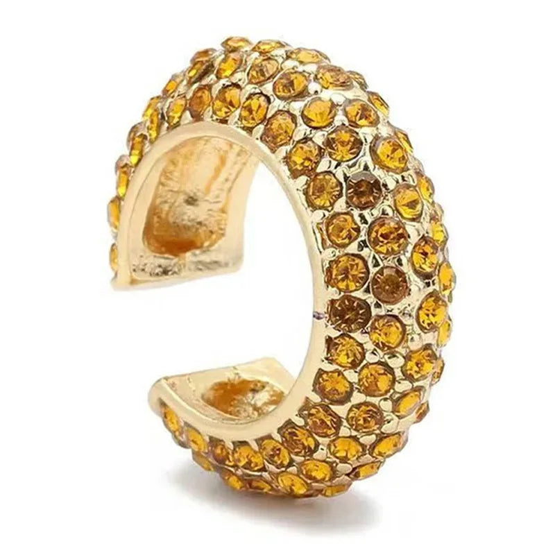 Halo Pavé Crystal Ear Cuff