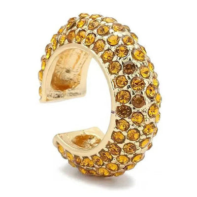 Halo Pavé Crystal Ear Cuff