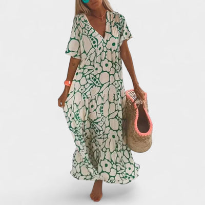 CHRISTIE | RELAXED FLORAL MAXI DRESS