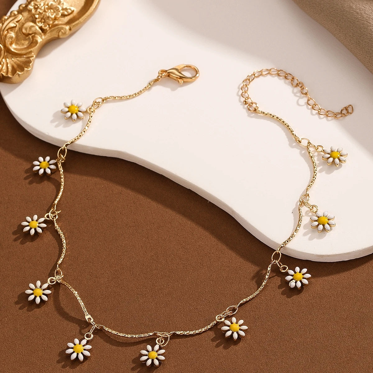 Daisy Chain Anklet
