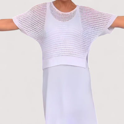 Claudia™ | Summer dress with knitted top