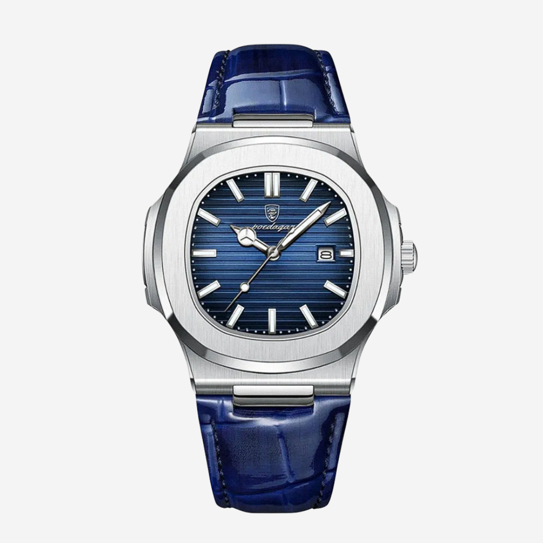 Elias | Sleek Dial Paired with a Classic Leather