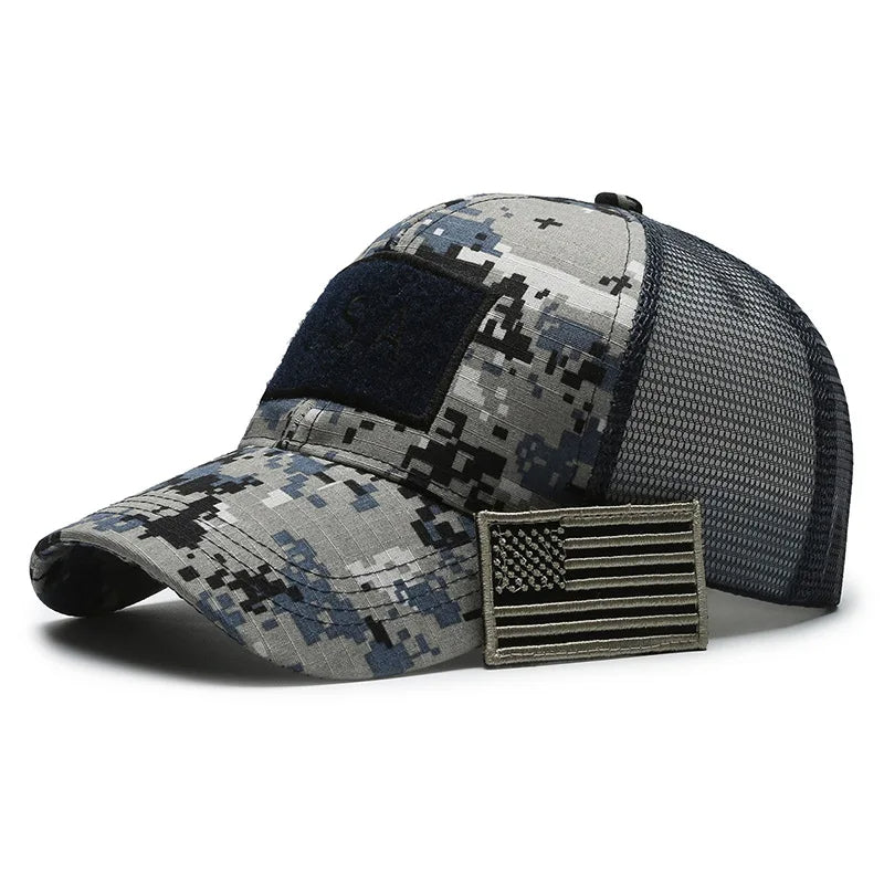 Patriot Camo Patch Cap