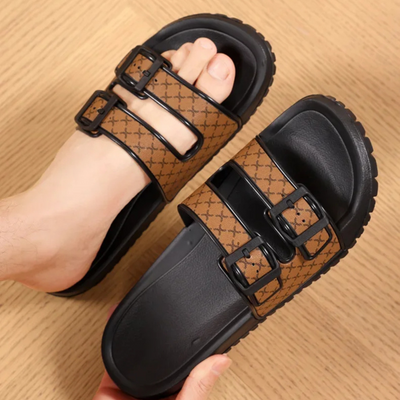 Cavalli Double-Buckle Slide