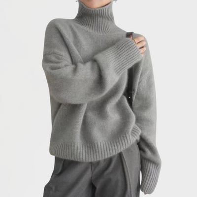 Isabella - High Collar Cashmere