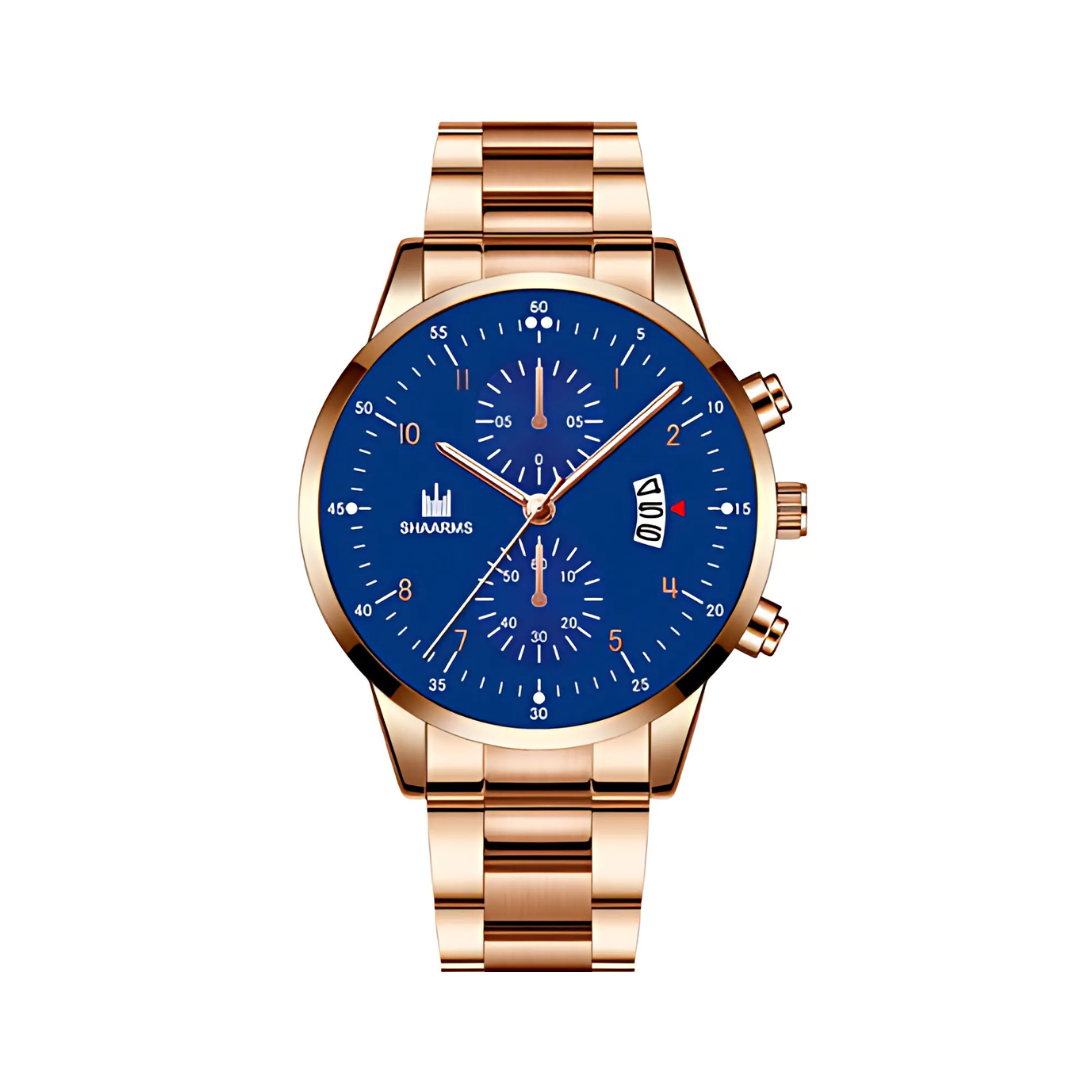 Ornate Thin Mesh Casual Wristwatch