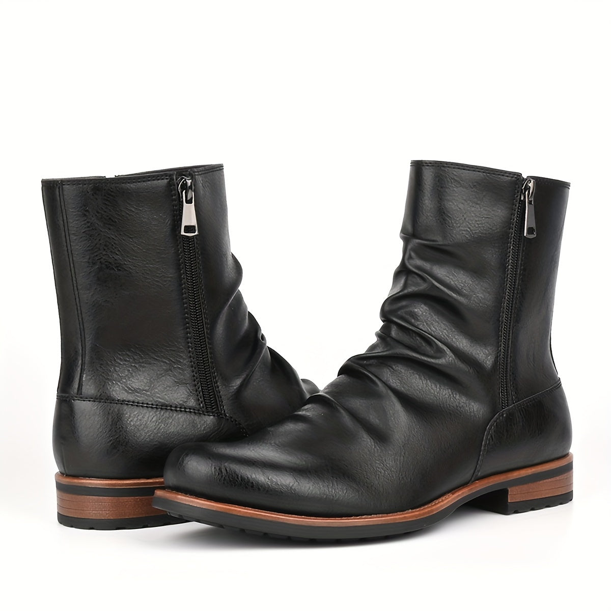 Julien Perrotin Leather Ankle Boots