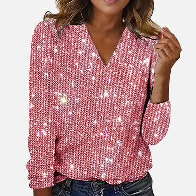 Yinthe™ | Sparkle Diamond Blouse