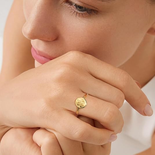 Roselina Vescovo Ring | Gold 16k