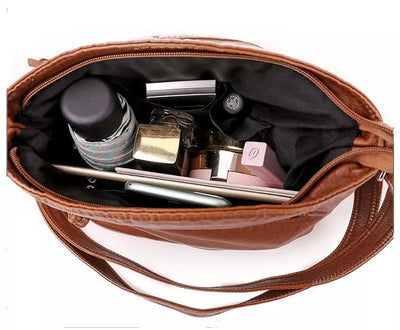 Mia™ Vintage Charm | Crossbody Leather Bag