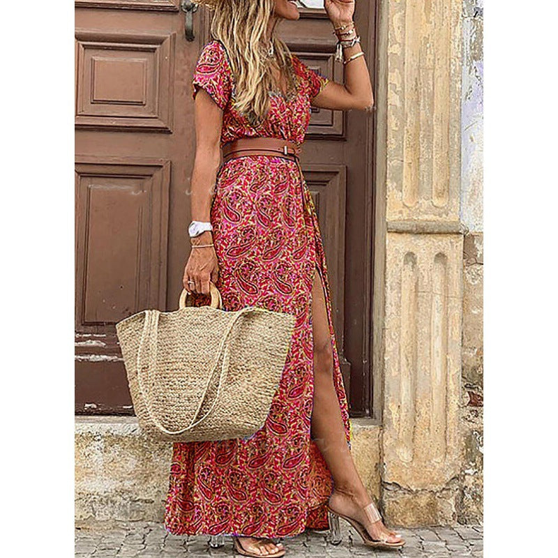 Luna | Elegant Bohemian Maxi Dress