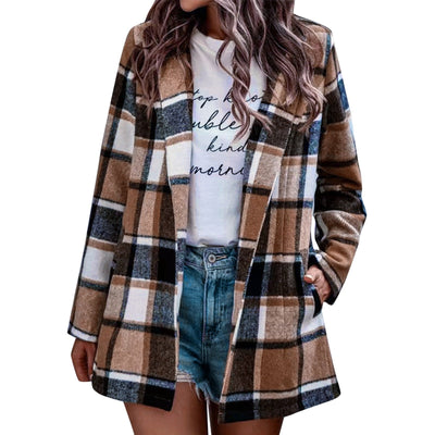 Avery™ - Vintage Plaid Blazer