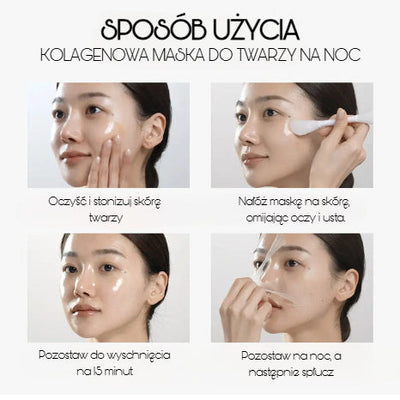 RaminaGlow™ Collagen Night Mask — Wake Up to Firmer, Radiant Skin That Glows with Youth