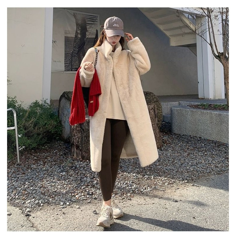 Addison | Women’s Elegant Faux Fur Cold Weather Coat