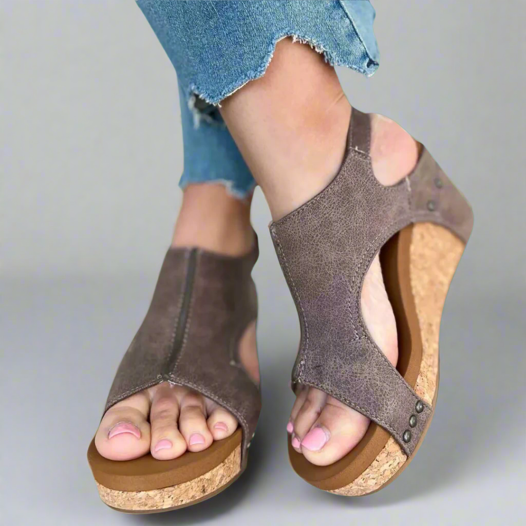 Mechthild | Wedge Sandals