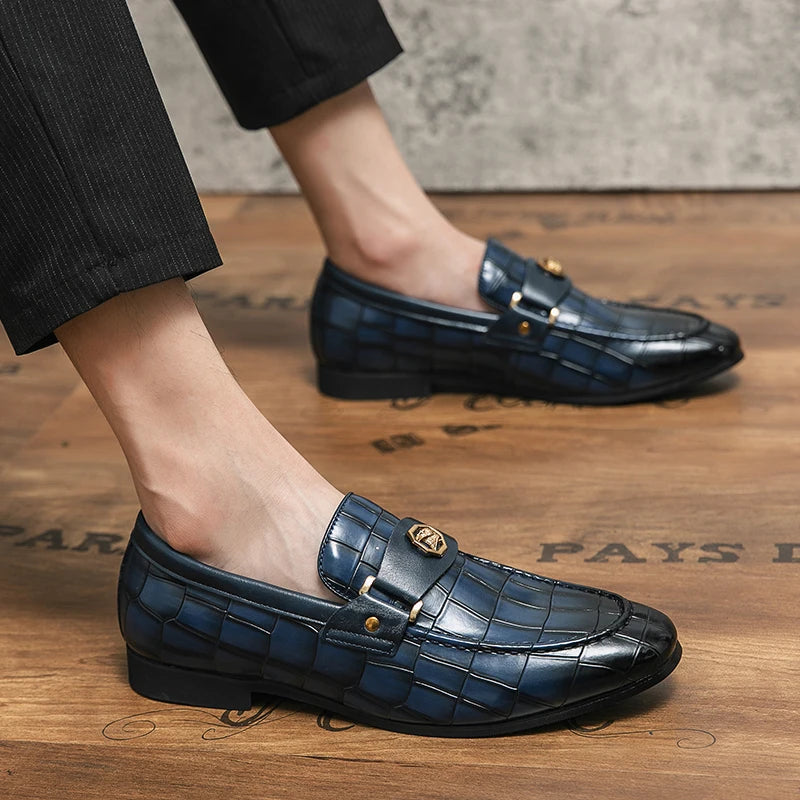 Bravari Croc Loafer