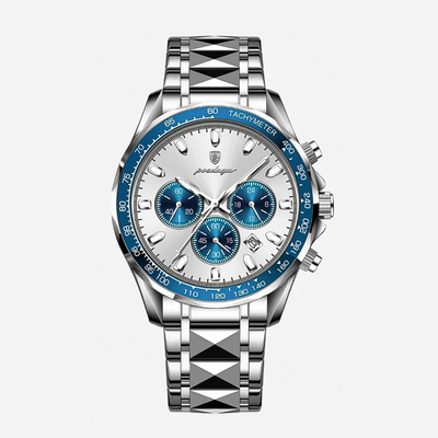 Zane | Sleek Sports Dial Statement Chrono Watch