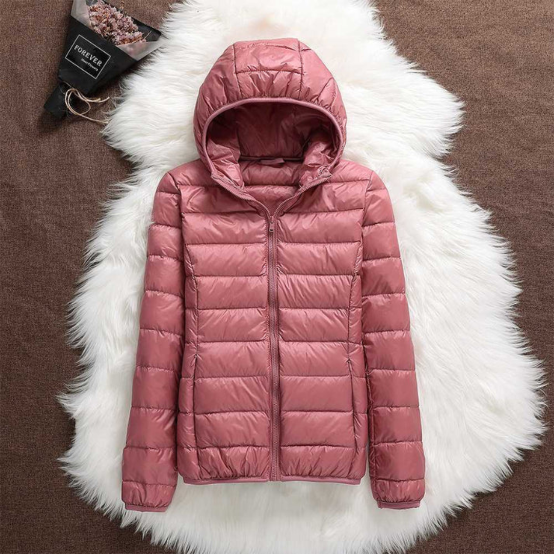THE AURORA JACKET | SALMON