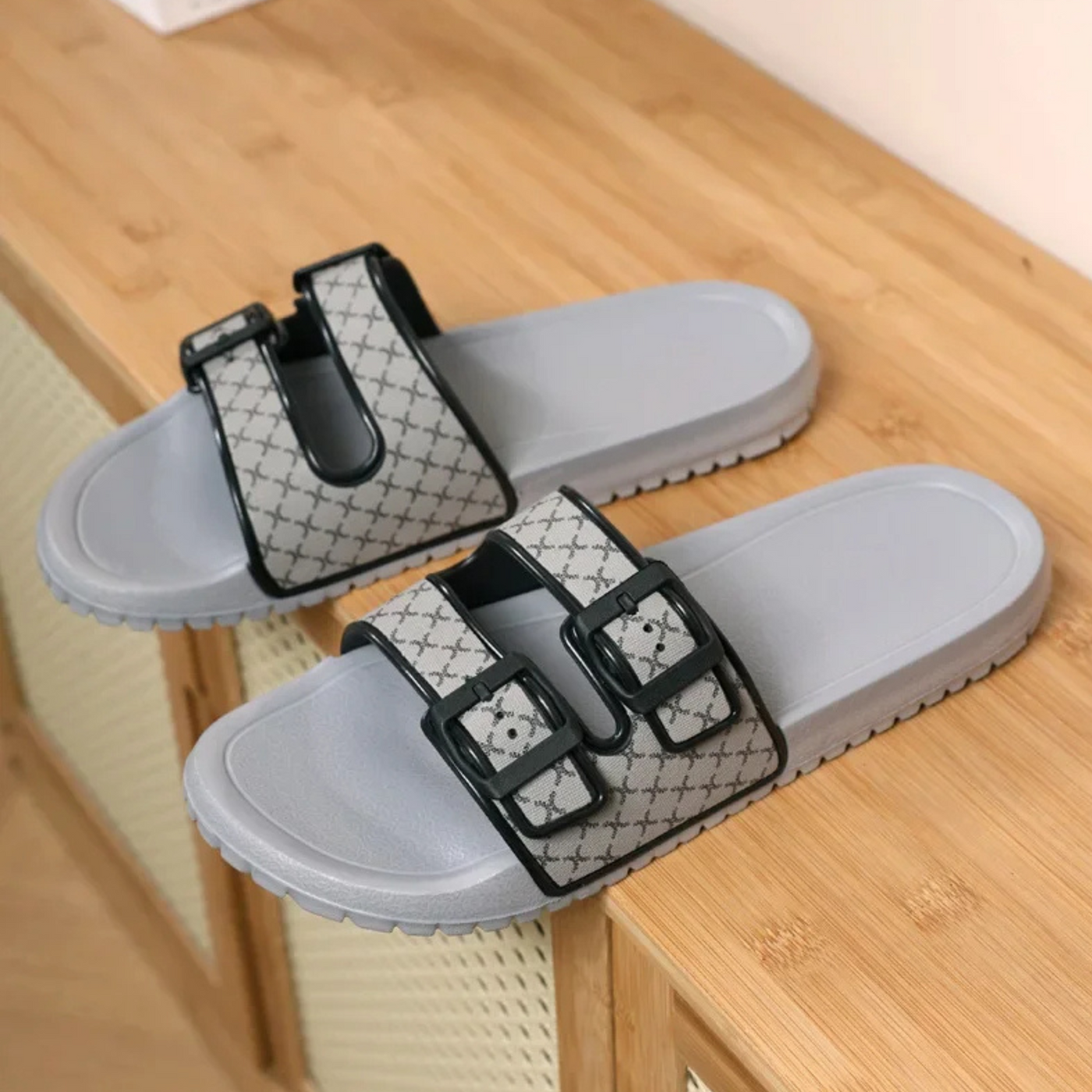 Cavalli Double-Buckle Slide