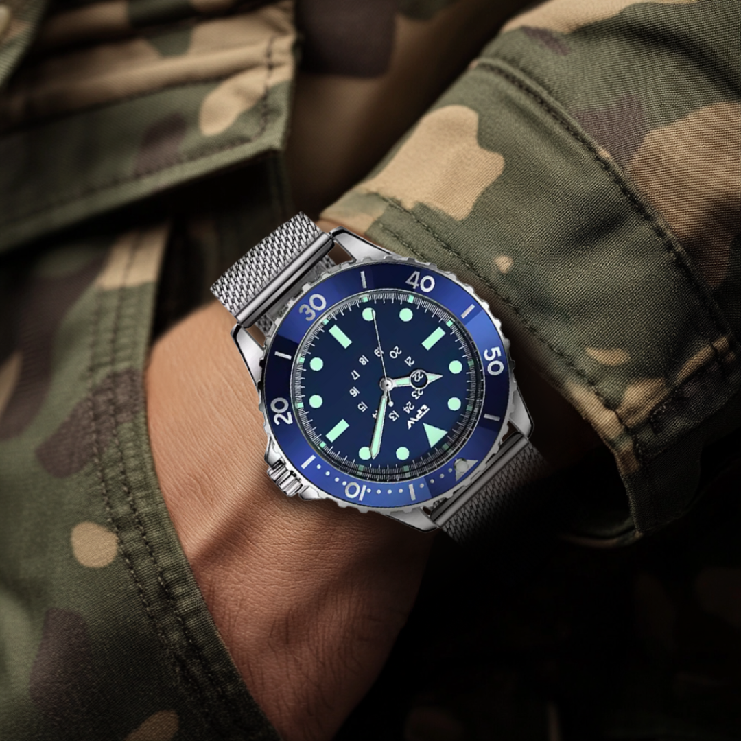 Tactical Waterproof Diver Watch™ - Olsen & Olsen