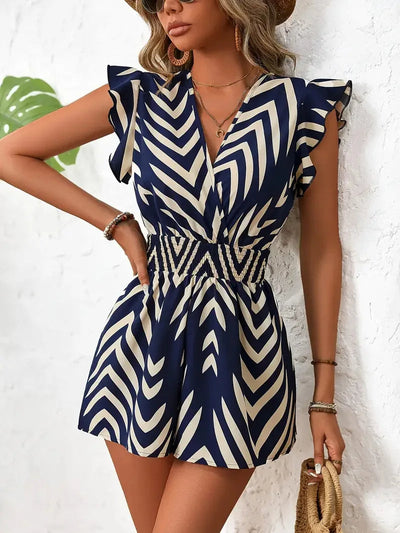 Palma Chevron Romper