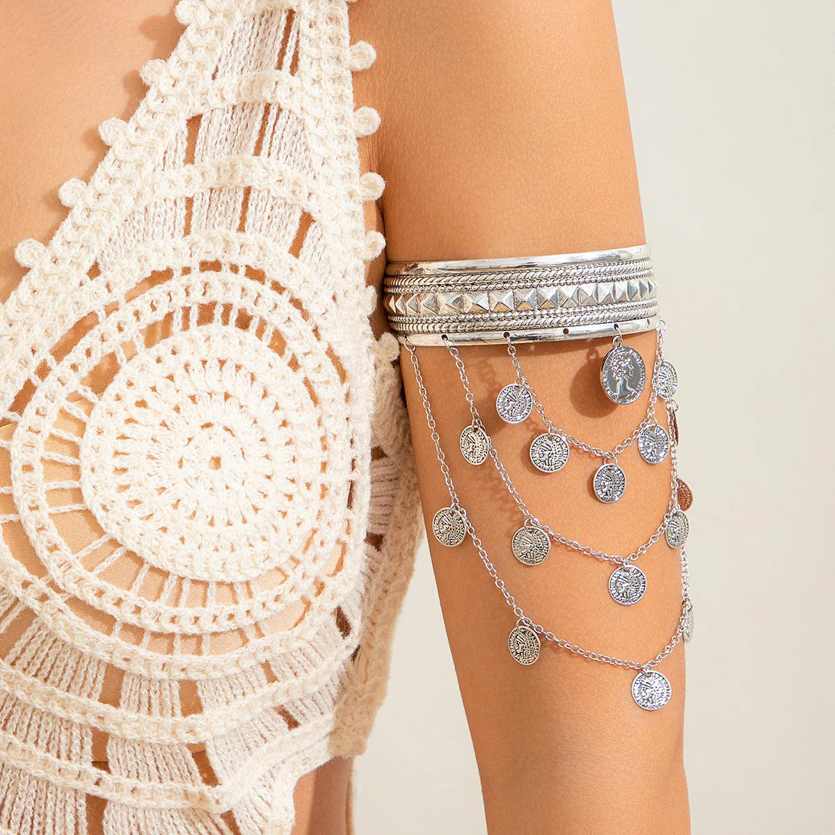 Heiress Armlet Cuff Bangle