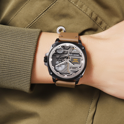 Quartz Leather Men's Watch™