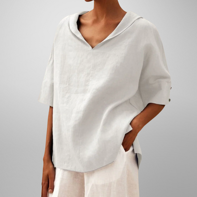 Mia™ | Cotton Loose-Fitting Blouse