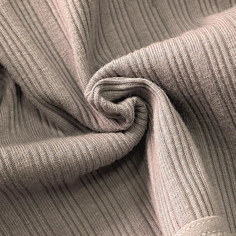 Serene Ribbed Cotton Panty Set