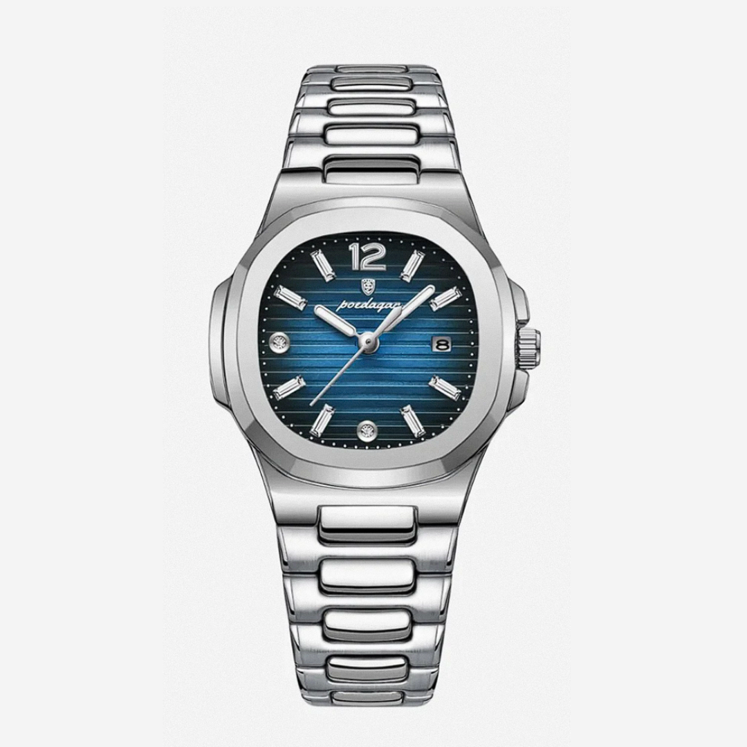 Evan | Refined Dial Detailing Sleek Integrated Steel Design Watch