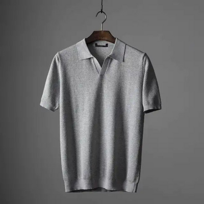 Hudson Waffle Knit Polo