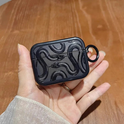 Serpent Motif Airpods Case