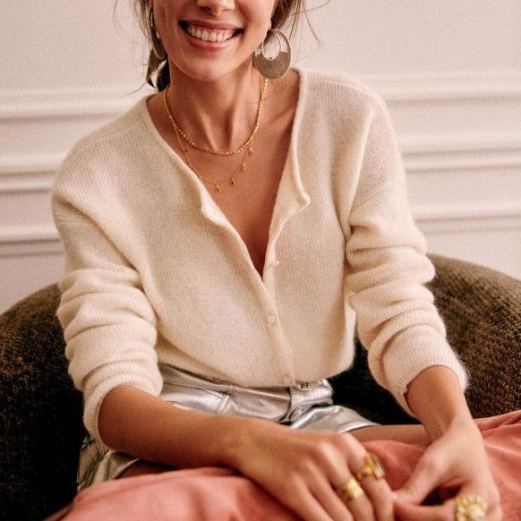 Nicole | Women’s Casual Long Sleeve Winter Cardigan