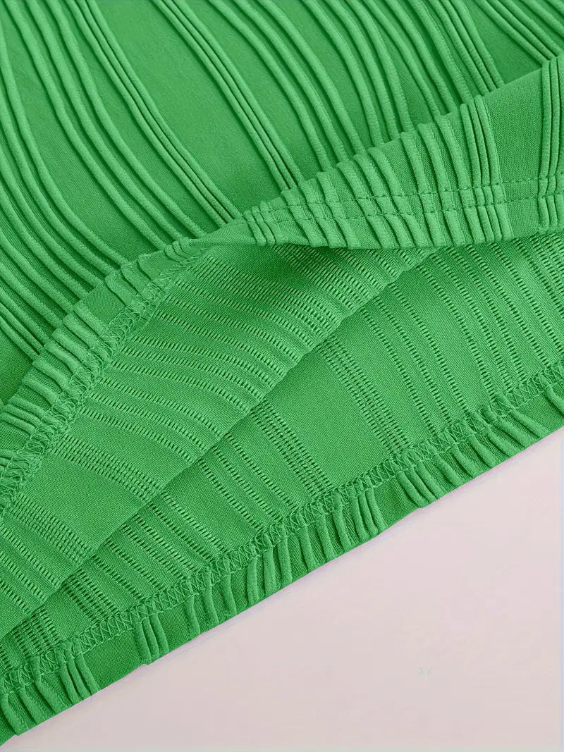 Alena | Striped Midi Dress