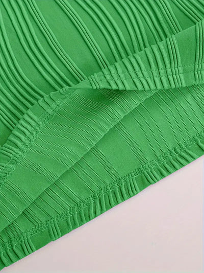 Alena | Striped Midi Dress