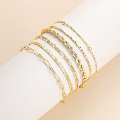 Isabella Vernetta bracelet set | White Gold 16k
