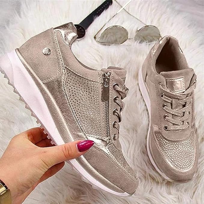 Juliana | Zip-up Sneakers