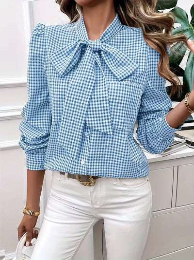 THE MEELLA | BOW-TIE BLOUSE