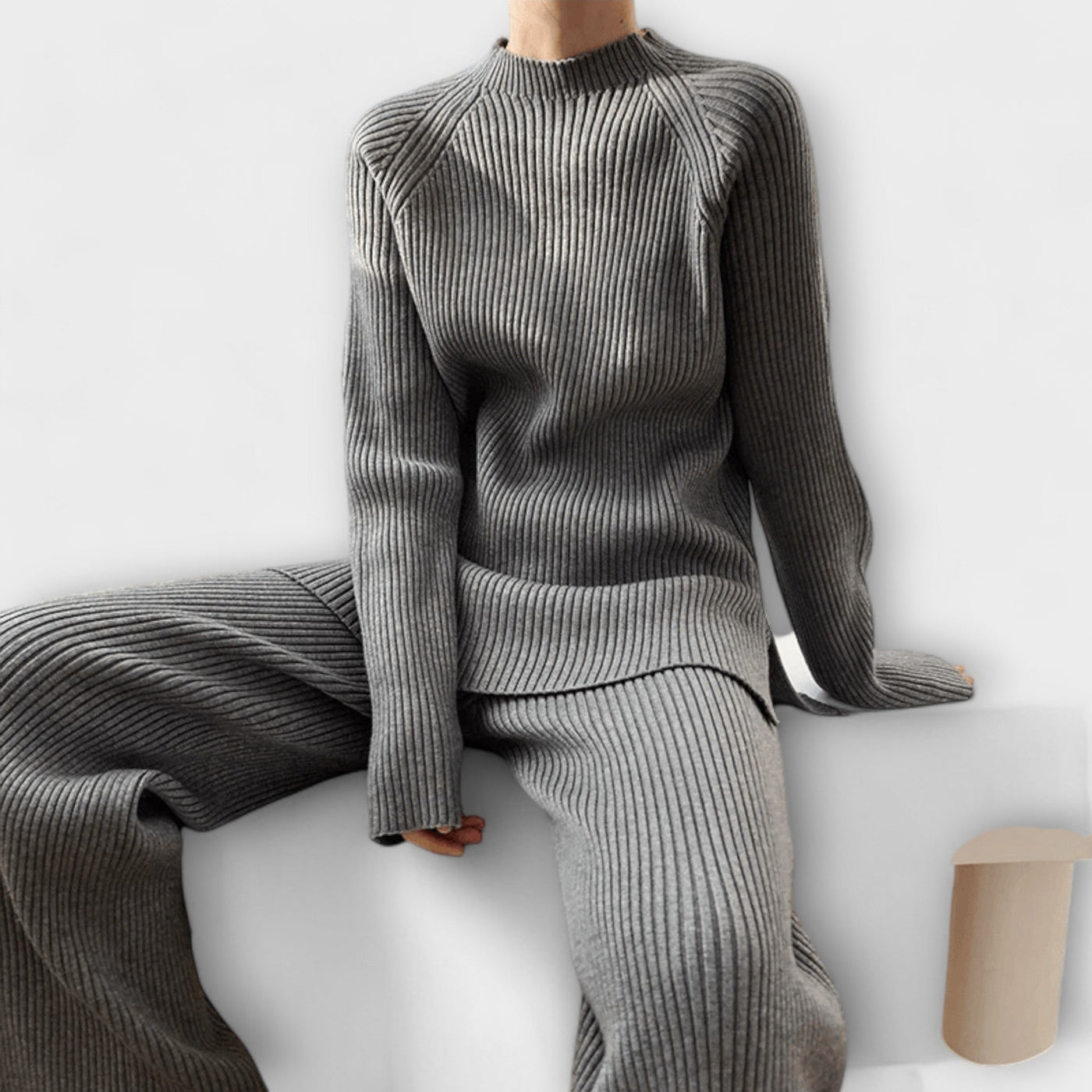 Cozy Ribbed 2-Piece Set