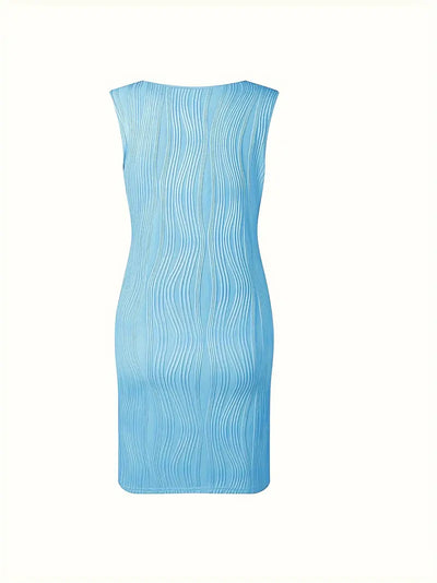 Alena | Striped Midi Dress