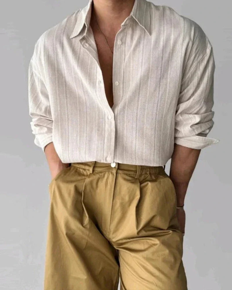 Vittore Striped Cotton Shirt