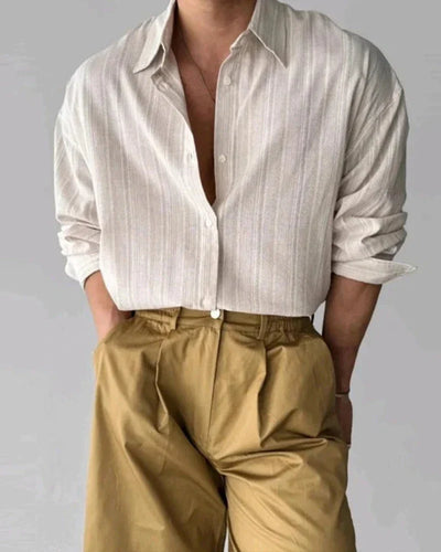 Vittore Striped Cotton Shirt