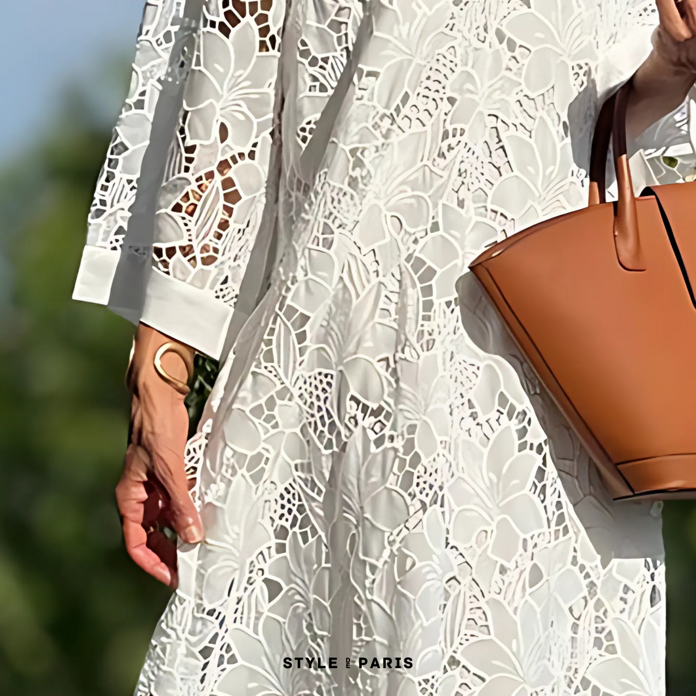 Marlene | Floral Lace Maxi Dress