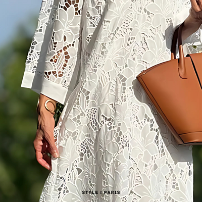 Marlene | Floral Lace Maxi Dress