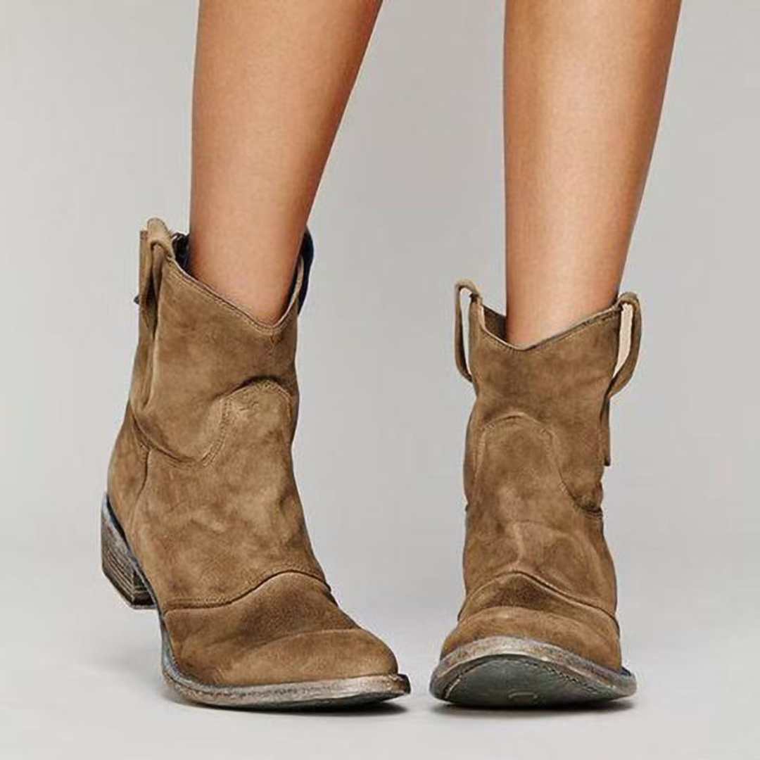 Allison | Suede Ankle Boots