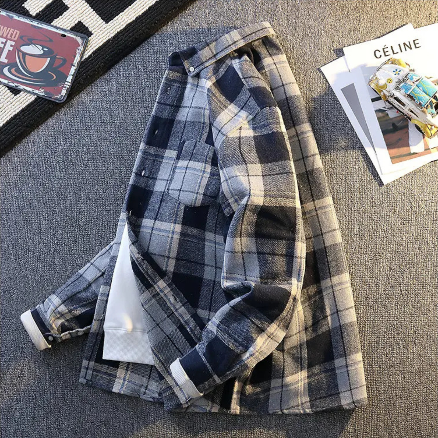 Hudson Plaid Flannel Shirt