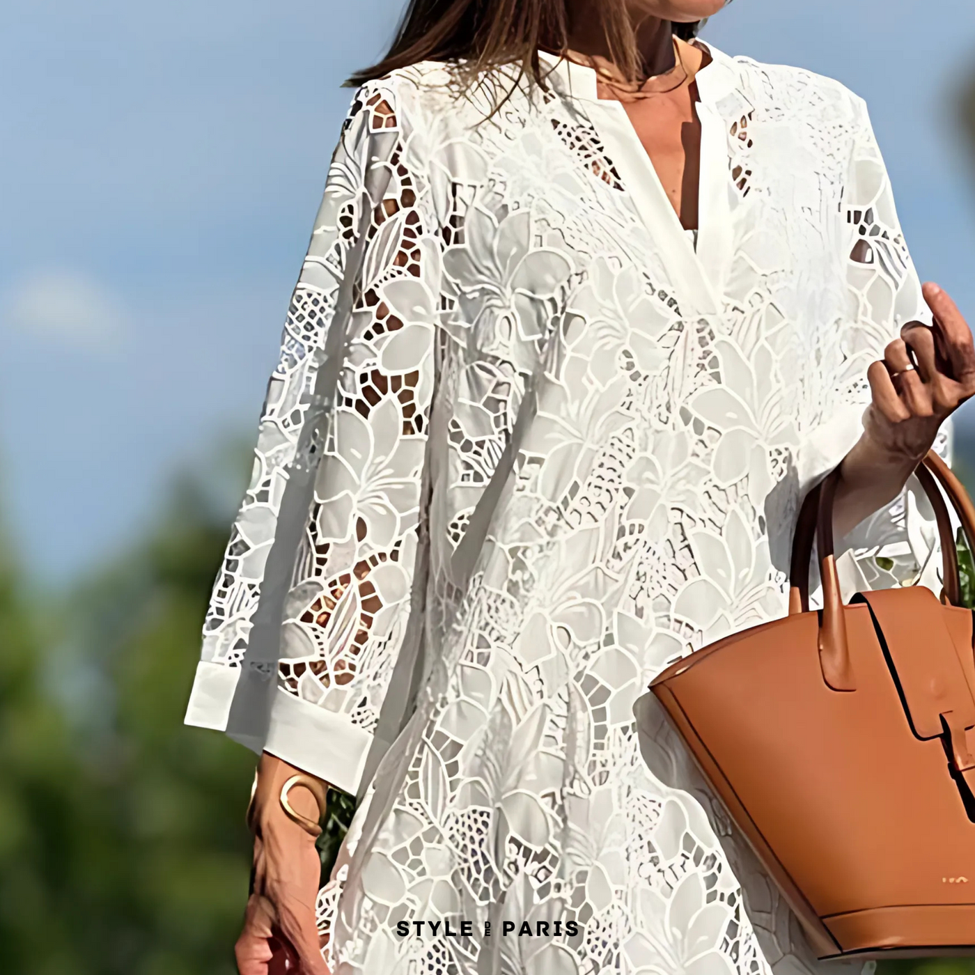 Marlene | Floral Lace Maxi Dress