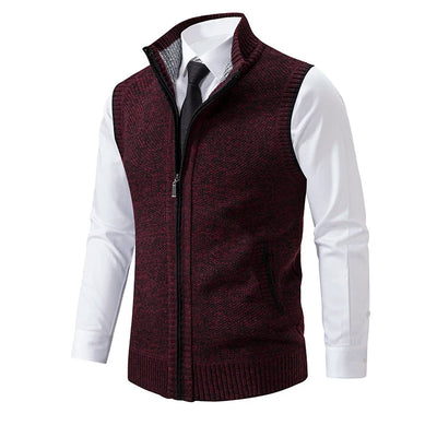 Hamilton Wool Full-Zip Vest
