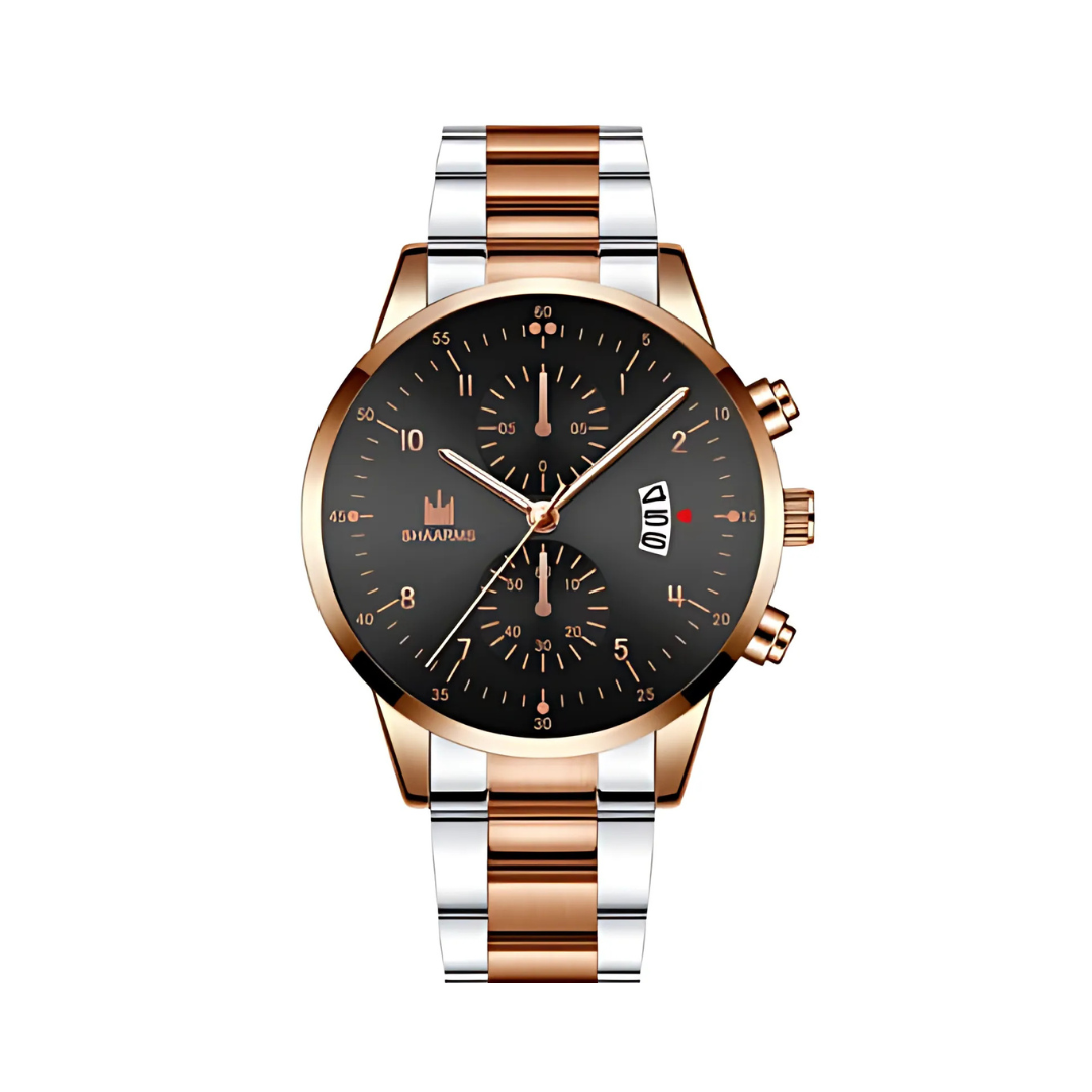 Ornate Thin Mesh Casual Wristwatch