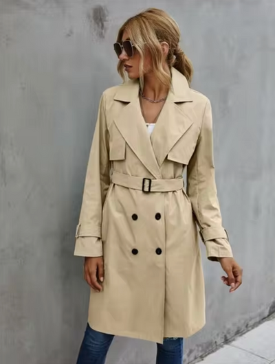 Brianna | Women’s Elegant Double-Breasted Casual Coat